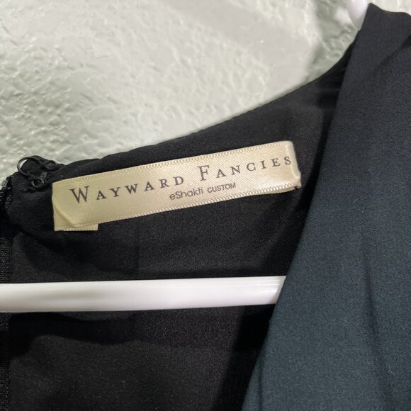 Wayward Fancies eShakti Pleated Empire Dress Womens S Ombre Star Fairy Grunge - Picture 4 of 10